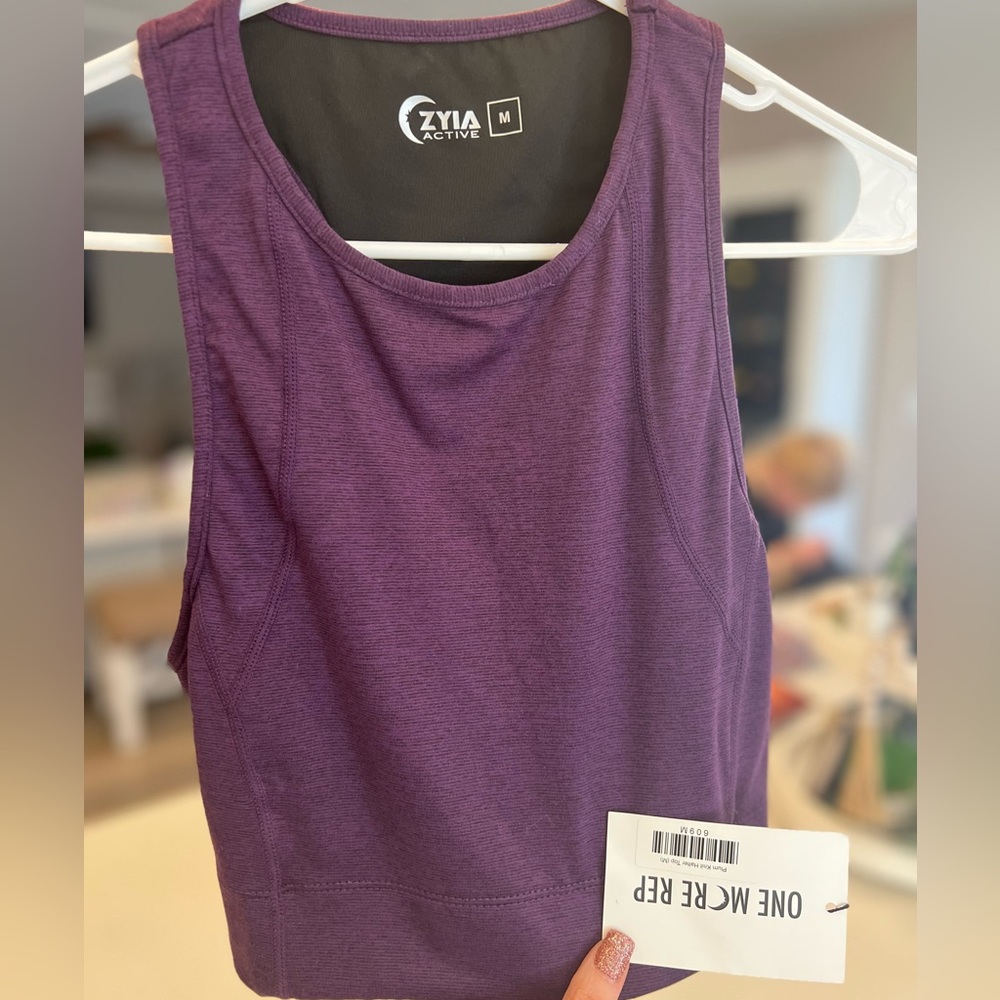Zyia sports bra, size M.